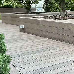 Террасная доска ДПК Bamberg Brazilian Walnut