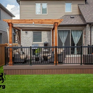 Террасная доска ДПК Bamberg African Bubinga