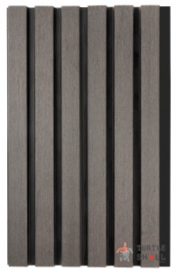 Реечная панель ДПК Turtle Shell Accent Lines, Faroese Smokewood