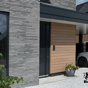 Фасадная доска ДПК. Фотографии объектов от Black Deck