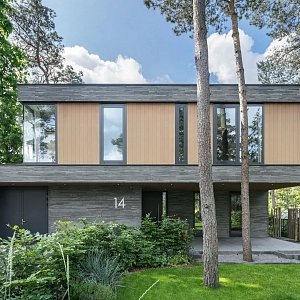 Фасадная доска ДПК. Фотографии объектов от Black Deck