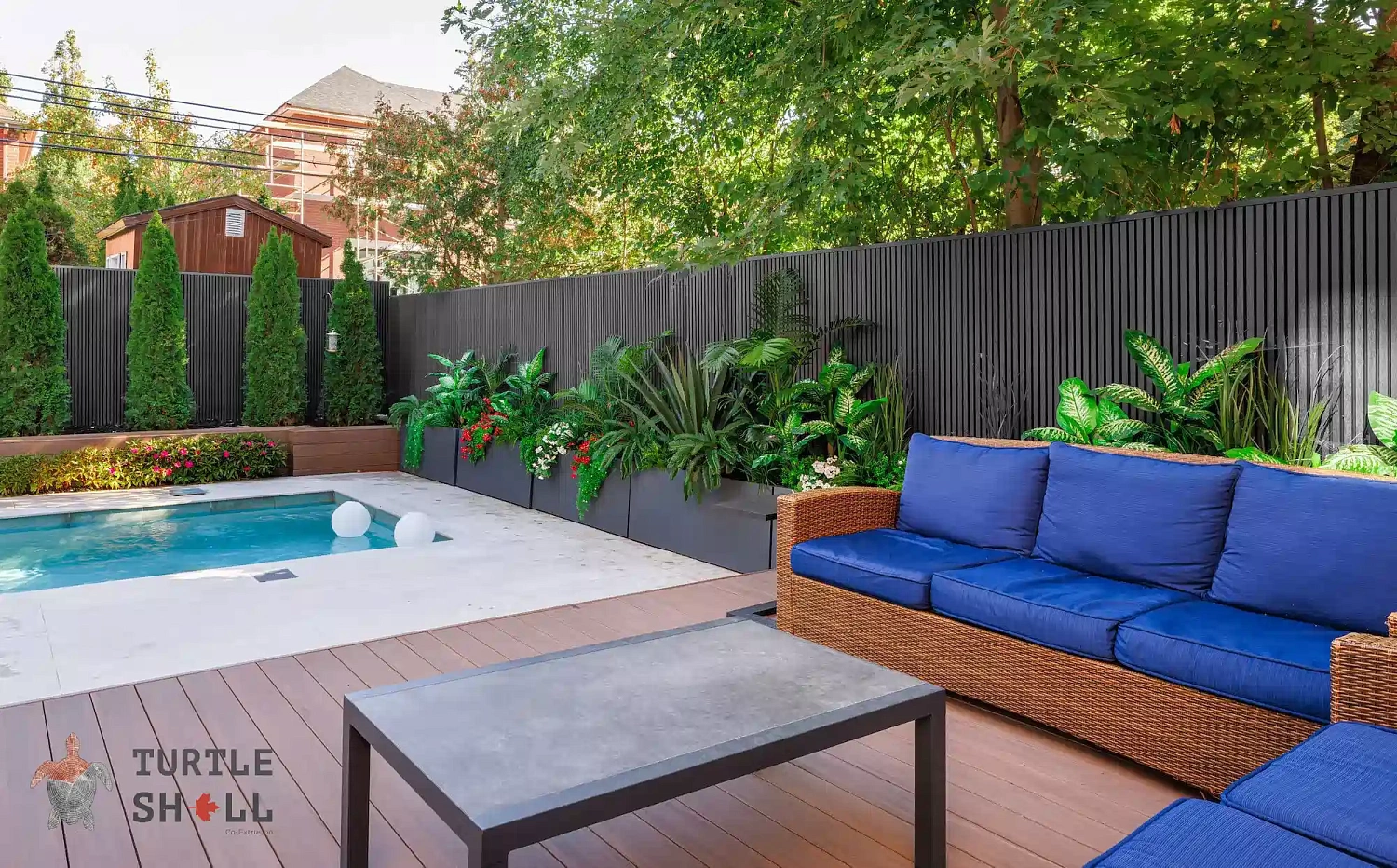 Инновационные решения в дизайне ограждений — использование реечных панелей Turtle Shell