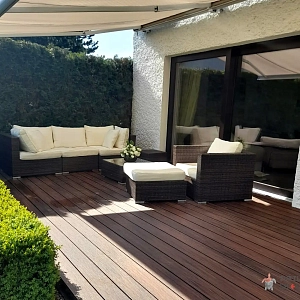 Террасная доска ДПК Turtle Shell, Australian Palisander, Co-Extrusion (Dual)