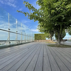 Террасная доска ДПК Bamberg Brazilian Walnut