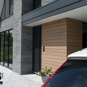 Фасадная доска ДПК. Фотографии объектов от Black Deck