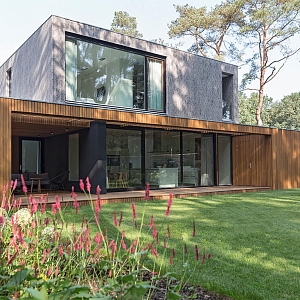 Отделка фасадов из ДПК BAMBERG Lebanese Cedar