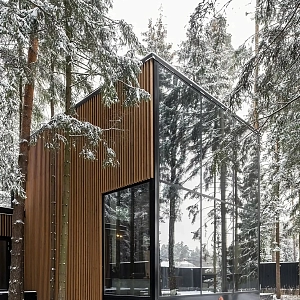 Фасадная доска ДПК. Фотографии объектов от Black Deck